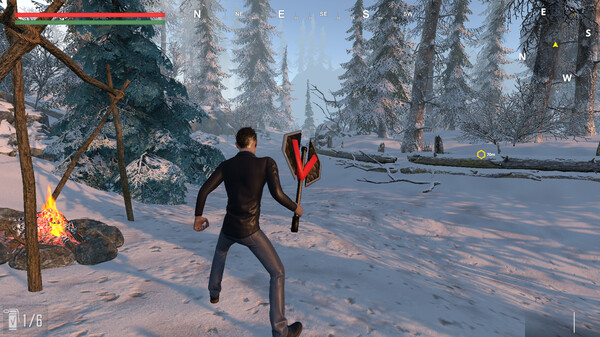 The Assailant's Arrival.