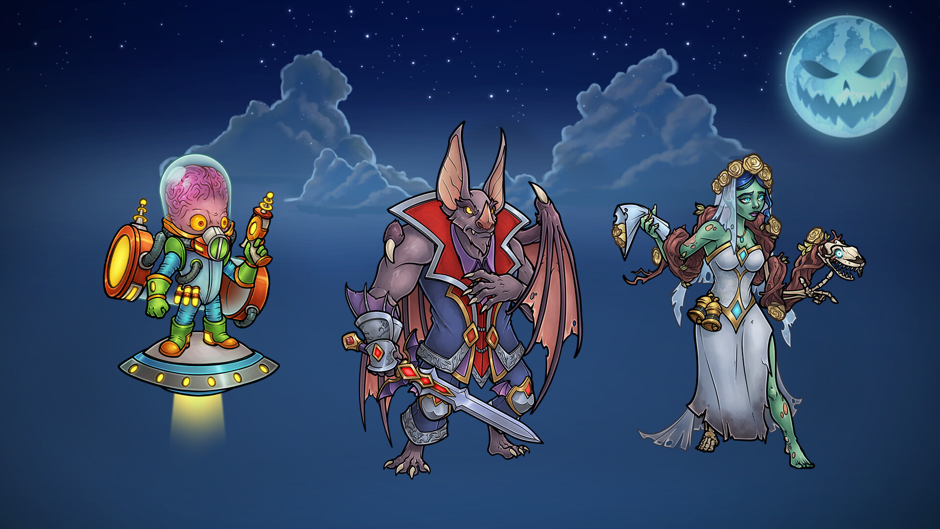 Across the Obelisk: Spooky Night in Senenthia