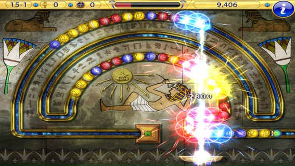 Screenshot z Luxor Amun Rising HD