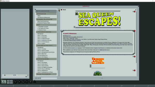 Fantasy Grounds - Dungeon Crawl Classics #75: The Sea Queen Escapes