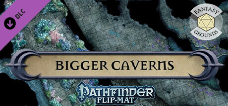 Fantasy Grounds - Pathfinder RPG - Pathfinder Flip-Mat - Bigger Caverns