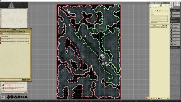 Fantasy Grounds - Pathfinder RPG - Pathfinder Flip-Mat - Bigger Caverns