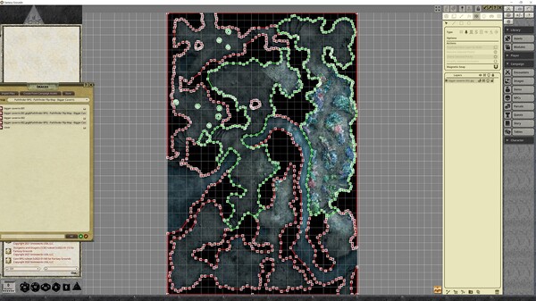 Fantasy Grounds - Pathfinder RPG - Pathfinder Flip-Mat - Bigger Caverns