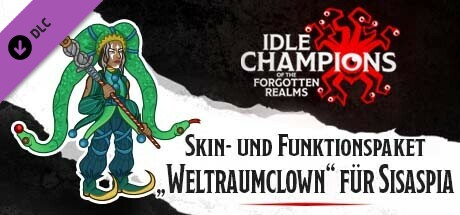 Skin- und Funktionspaket „Weltraumclown“ für Sisaspia