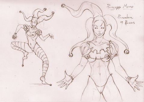Screenshot z Enygmage Sketchbook I - Halloween Special