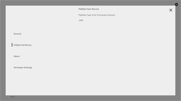 Screenshot z Pebble Feel Screenshot z Pebble Feel