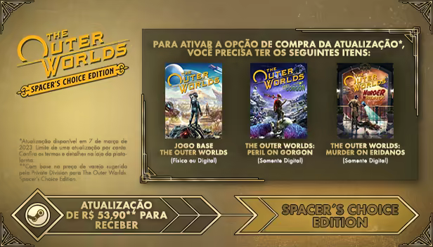 The Outer Worlds Spacer's Choice Upgrade thumbnail