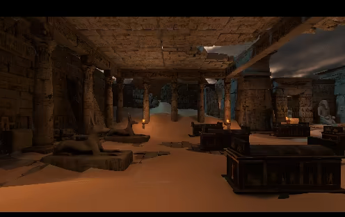 The secret pyramid VR video 6