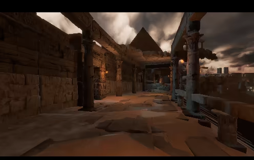 The secret pyramid VR video 7