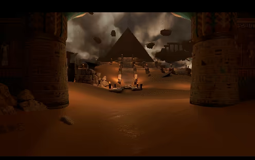 The secret pyramid VR video 2