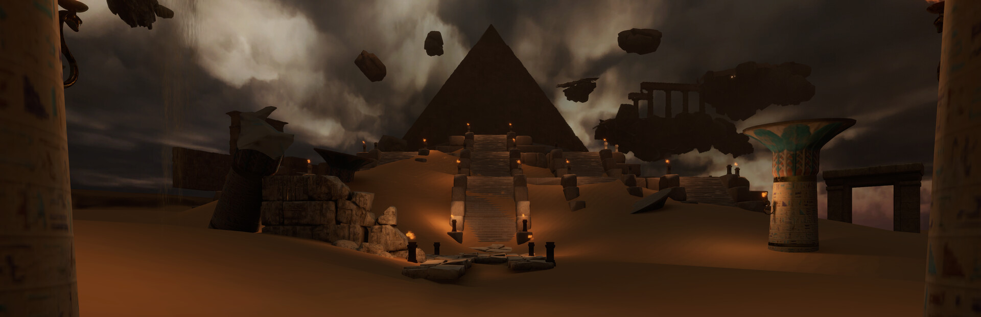 The secret pyramid VR