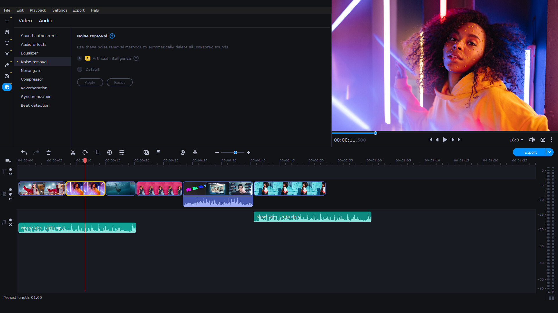 Movavi Video Suite 2023 Steam Edition - An all-in-one video maker: an editor, converter, screen recorder, and more! screenshot 1