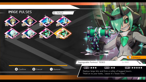Screenshot z Azure Striker GUNVOLT 3 - EX Image Pulses: Merak and Teseo pack Screenshot z Azure Striker GUNVOLT 3 - EX Image Pulses: Merak and Teseo pack