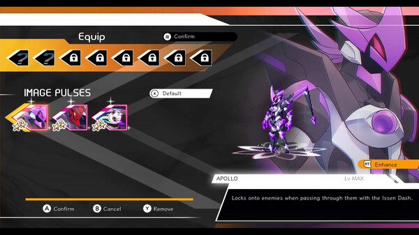 Azure Striker GUNVOLT 3 - EX Image Pulses: Merak and Teseo pack