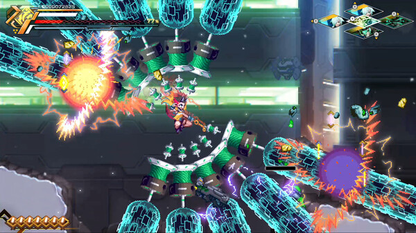 Screenshot z Azure Striker GUNVOLT 3 - EX Image Pulses: Merak and Teseo pack Screenshot z Azure Striker GUNVOLT 3 - EX Image Pulses: Merak and Teseo pack