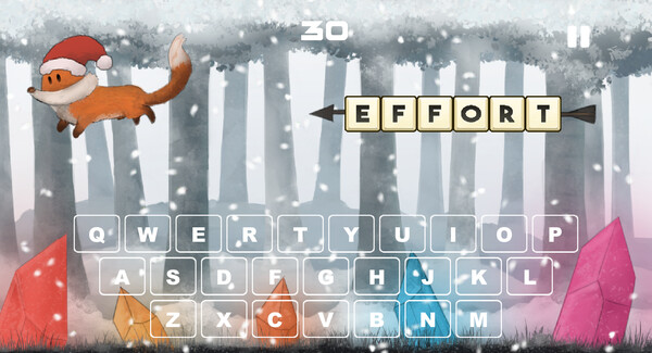 Red Fox and the Four Seasons - Typing Game screenshot 5