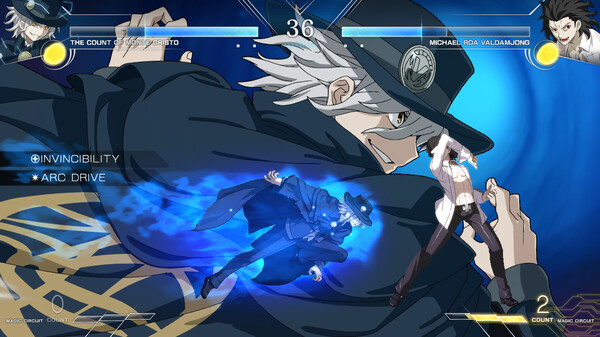 MELTY BLOOD: TYPE LUMINA - The Count of Monte Cristo Round Announcements