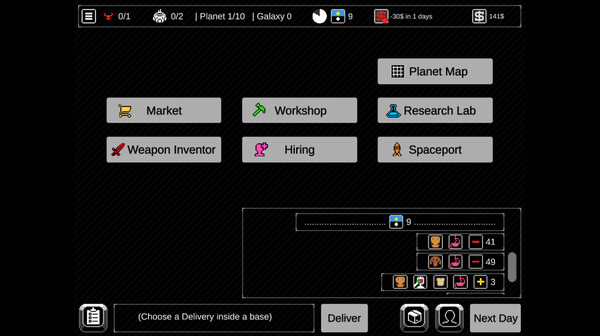 Planetary Exploration Company Demo