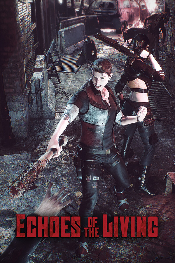 Capa de Echoes of the Living
