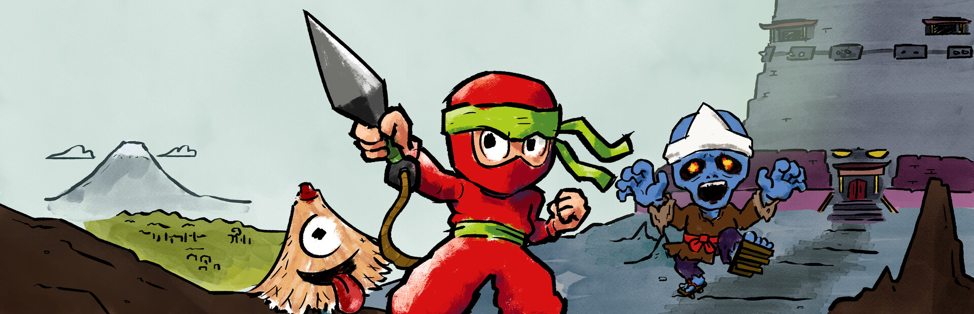Chibi Ninja Shino-kun: Treasure of Demon Tower