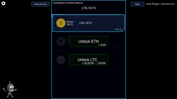 Screenshot z Crypto Clicker - Supporter Pack