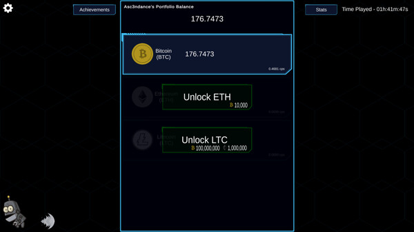 Screenshot z Crypto Clicker - Supporter Pack