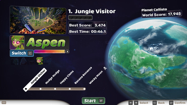 Screenshot z FlipScapes