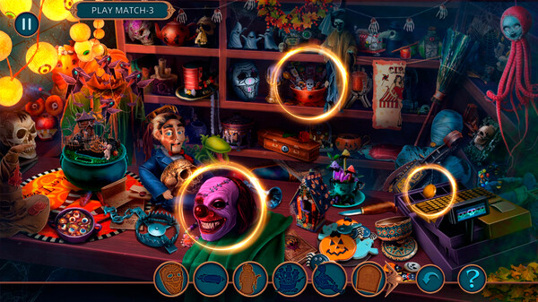 Screenshot z Gloomy Tales: Horrific Show Collector's Edition