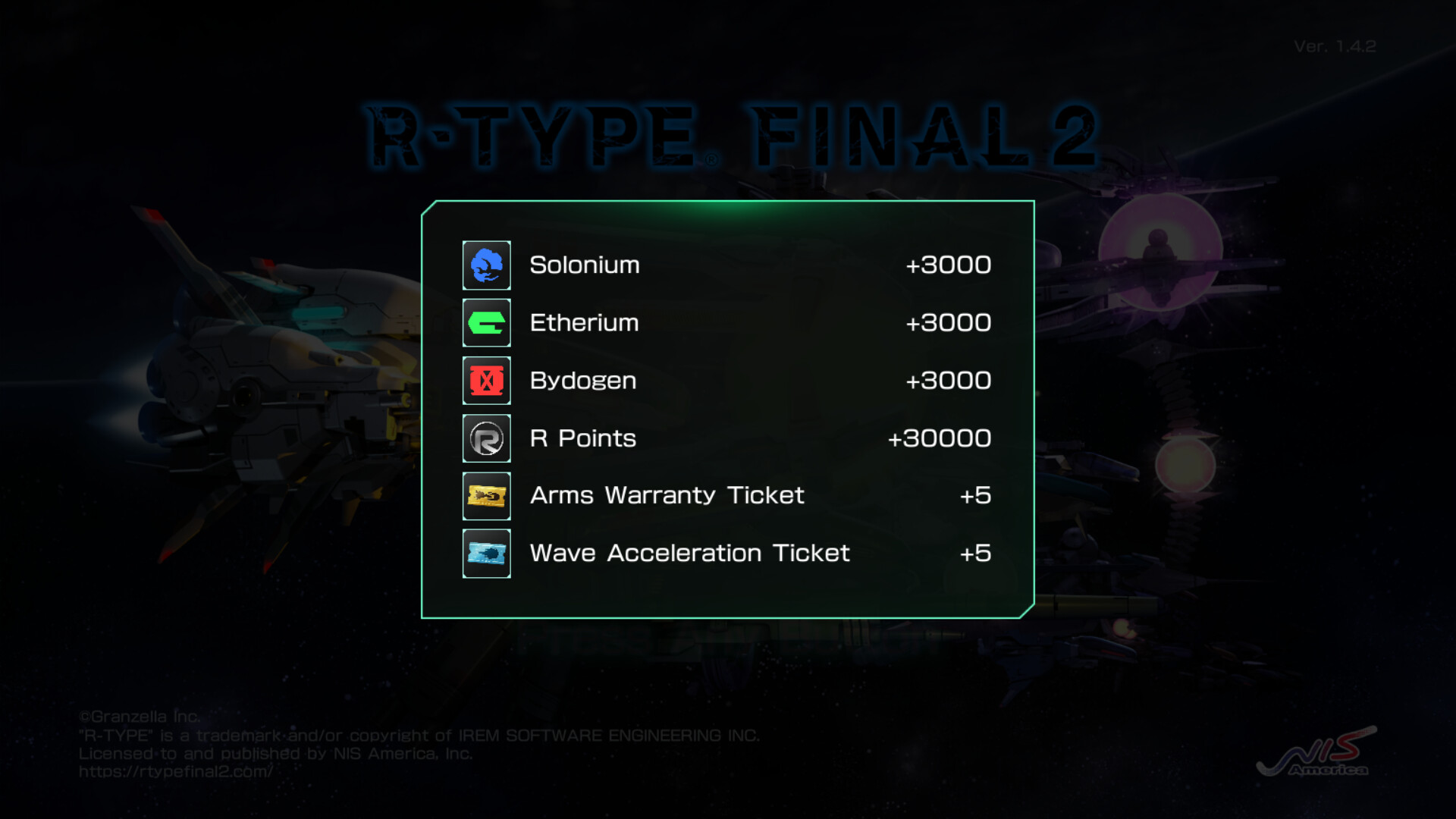 R-Type Final 2 - Ace Pilot Special Training Pack I Featured Screenshot #1