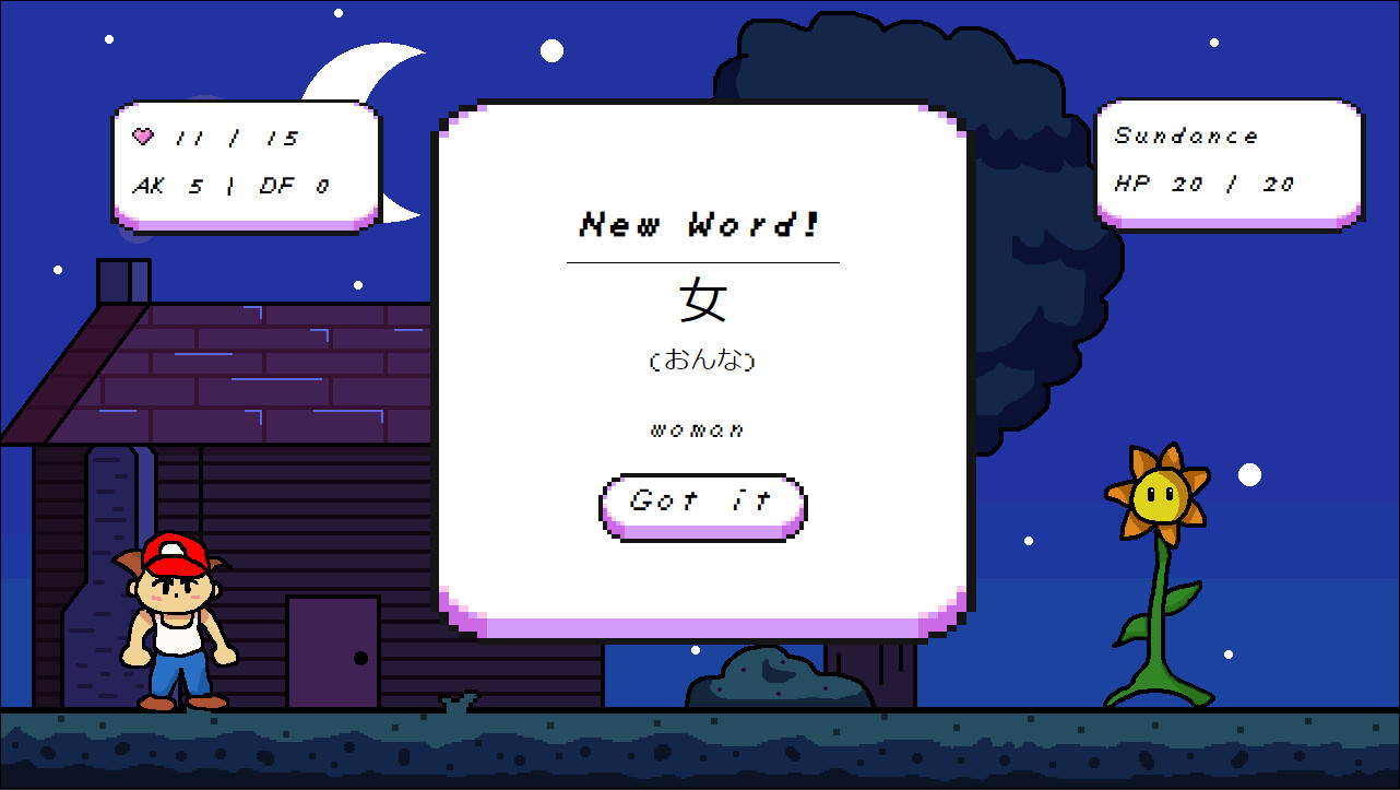 Kanji RPG screenshot 3