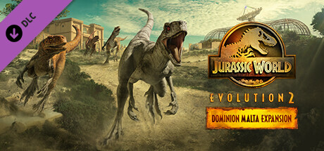 Jurassic World Evolution 2: Dominion Malta Expansion banner image