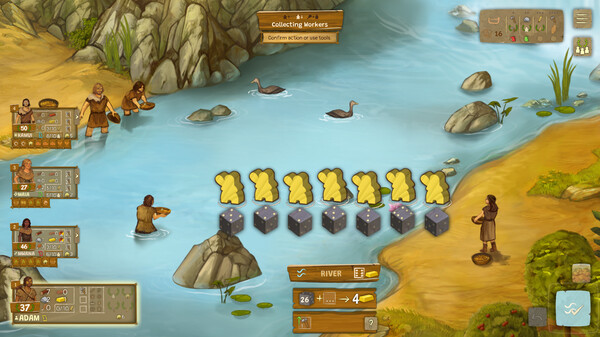 Screenshot z Stone Age: Digital Edition
