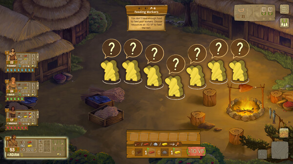Screenshot z Stone Age: Digital Edition