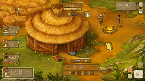Screenshot z Stone Age: Digital Edition