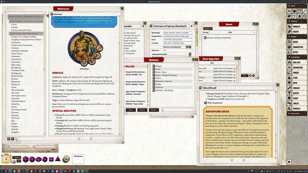 Fantasy Grounds - Savage Worlds Super Powers Companion (SWADE)