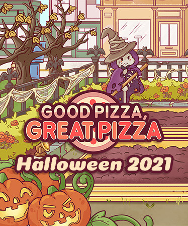 Good Pizza, Great Pizza - Halloween 2021 Garden Set