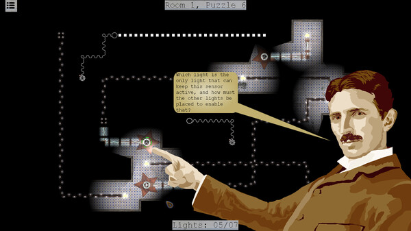 Tesla's Puzzles of Lights screenshot 3