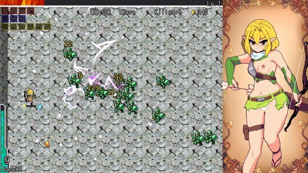 Screenshot z Glory & Miserable Survivors DX