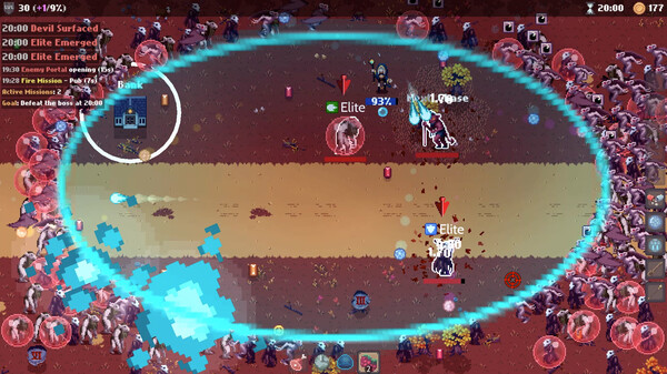 Screenshot z Horde Hunters