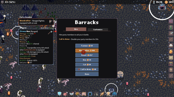 Screenshot z Horde Hunters