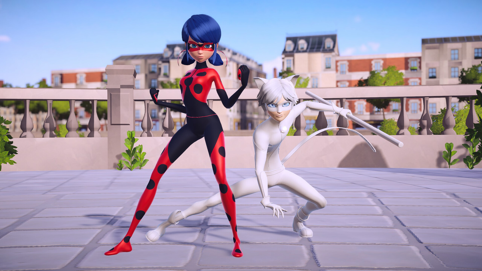 Miraculous: Rise of the Sphinx Cat Noir and Ladybug Costume Pack Featured Screenshot #1
