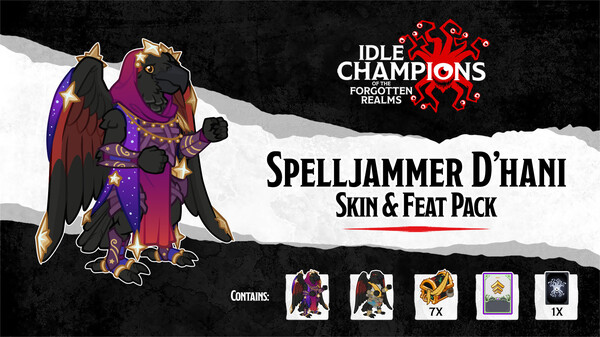 Idle Champions - Spelljammer D'hani Skin & Feat Pack
