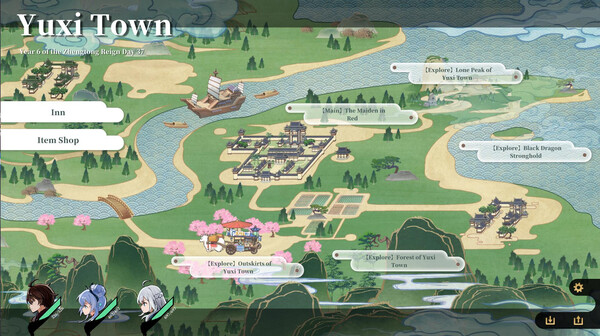 Screenshot z Blades of Jianghu: Ballad of Wind and Dust