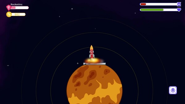 Screenshot z Rocket Inc