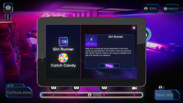 Screenshot z OnlyFap Simulator 3 