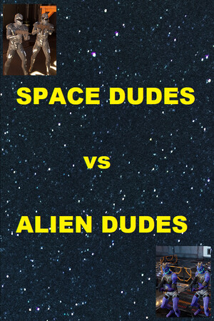 Обложка SPACE DUDES vs ALIEN DUDES