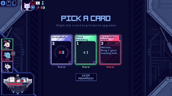 Screenshot z Cobalt Core