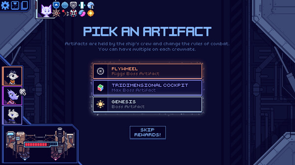 Screenshot z Cobalt Core