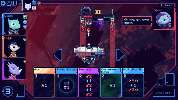Screenshot z Cobalt Core