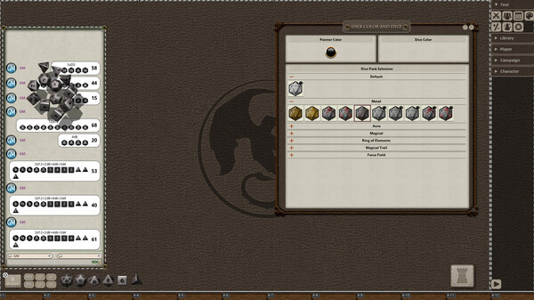 Fantasy Grounds - Metal Dice Pack